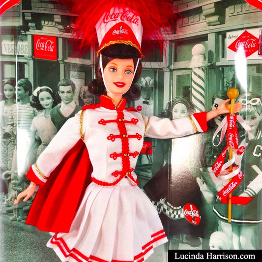 2001 Coca-Cola Barbie Parade Head Majorette Special Edition MINT CONDITION - INVESTMENT GRADE