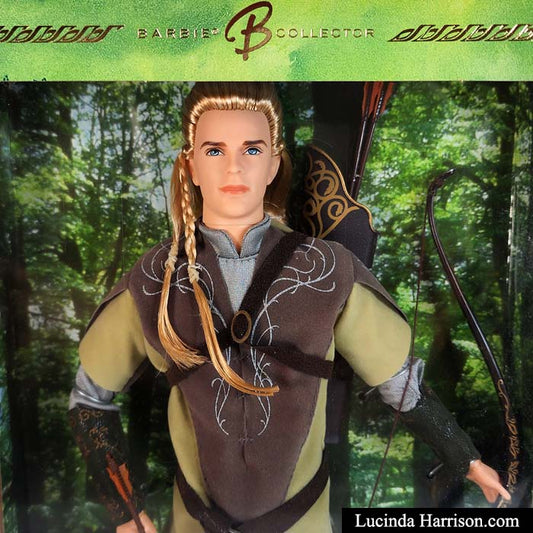 2004 Barbie Ken Doll as Legolas Lord of The Rings Collector Edition MINT CONDITION - INVESTMENT GRADE